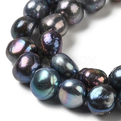 Natural Cultured Freshwater Pearl Beads Strands PEAR-E017-42-1