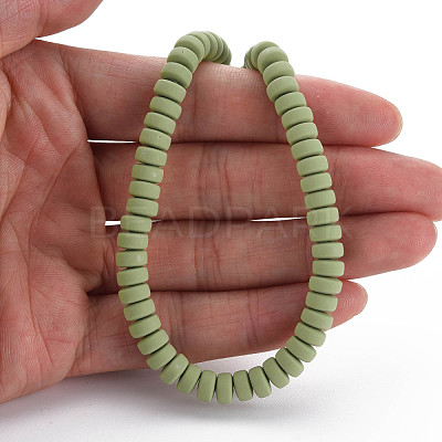 Handmade Polymer Clay Beads Strands CLAY-N008-008-202-1