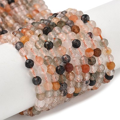 Natural Agate Beads Strands G-D306-A03-3mm-1