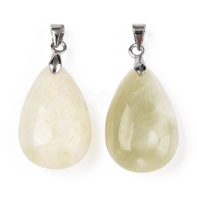 Natural New Jade Pendants G-S243-29-1