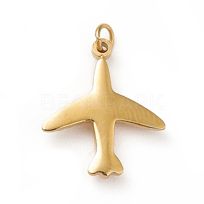 Ion Plating(IP) 304 Stainless Steel Charms STAS-G295-10G-1