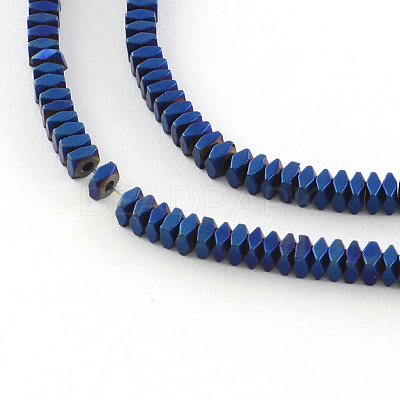 Electroplate Non-magnetic Synthetic Hematite Bead Strands X-G-S203-24B-1