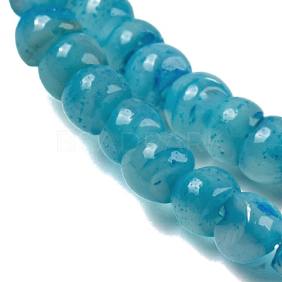 Natural White Shell Dyed Beads Strands BSHE-Z005-03B-1