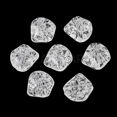 Transparent Crackle Acylic Beads AC-CBA7340-07-1