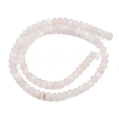 Natural Selenite Beads Strands G-L647-D01-4x6mm-1