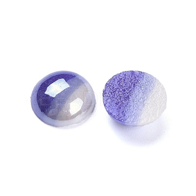 Opaque Glass Cabochons GGLA-S038-12D-10mm-1