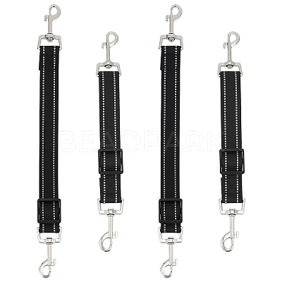 Adjustable Reflective Polyester Pet Leashes AJEW-WH0314-194-1
