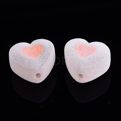Flocky Acrylic Beads MACR-S275-28G-1