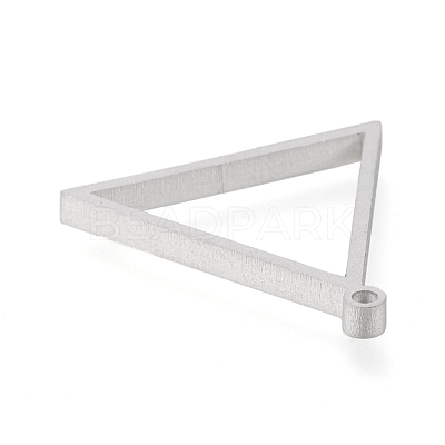 Tarnish Resistant 304 Stainless Steel Open Back Bezel Pendants STAS-K208-03P-1