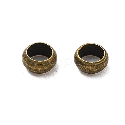 Brass Crimp Beads KK-S509-01AB-02-1