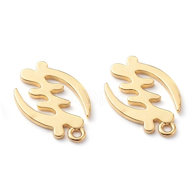 Brass Pendants KK-J278-20G-1