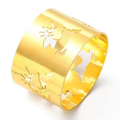 Christmas Iron & Alloy Napkin Rings XMAS-K001-01B-1