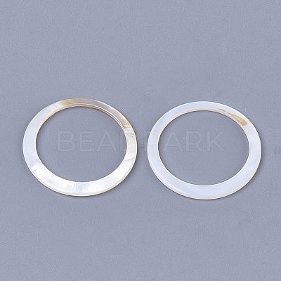 Freshwater Shell Linking Ring SHEL-S274-59-1