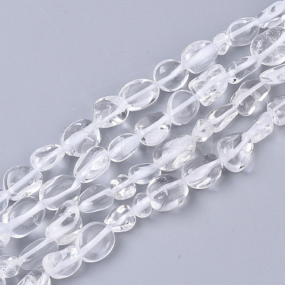 Natural Quartz Crystal Beads Strands G-S363-036-1