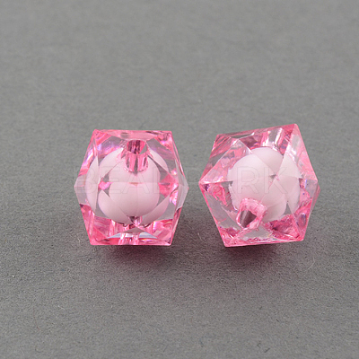 Transparent Acrylic Beads TACR-S112-12mm-M-1
