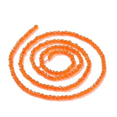 Transparent Glass Beads Strands LS-GLAA-H021-04-26-1