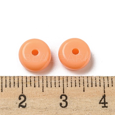 Opaque Acrylic Beads OACR-H037-02C-1