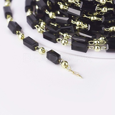 Handmade Glass Beaded Chains CHC-F008-B05-1