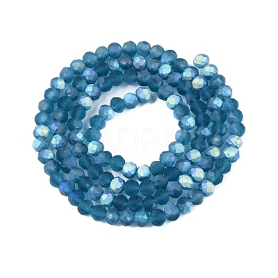 Transparent Glass Beads Strands LS-EGLA-A044-T3mm-MB27-1