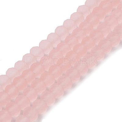 Transparent Glass Beads Strands EGLA-A034-T10mm-MD22-1