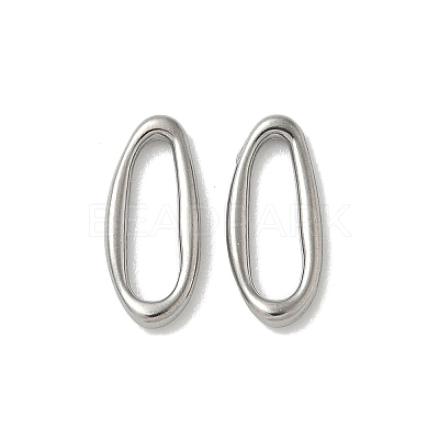 304 Stainless Steel Oval Linking Rings STAS-L300-010A-P-1