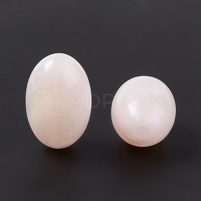 Opaque Acrylic Beads OACR-C008-05A-1