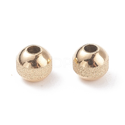 Ion Plating(IP) Textured 304 Stainless Steel Beads STAS-P306-01D-G-1