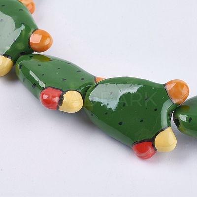 Handmade Porcelain Beads PORC-G002-16A-1