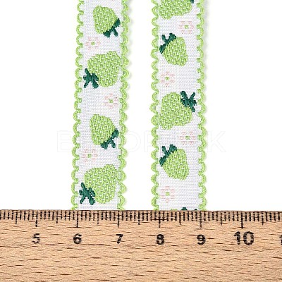 Polyester Strawberry Ribbon OCOR-T016-04G-1