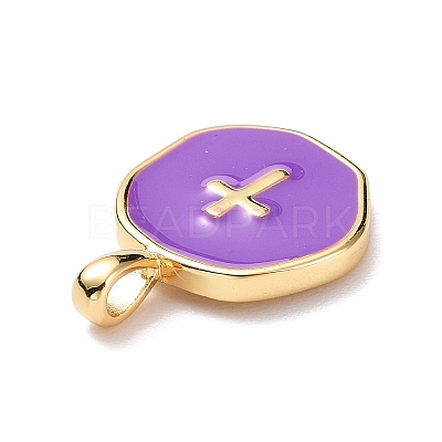 Brass Enamel Pendants LS-KK-G417-01LG-06-1