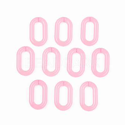 Imitation Jelly Acrylic Linking Rings OACR-T024-02-E03-1