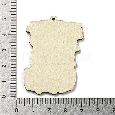 Wood Pendants WOOD-M012-02W-1