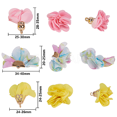 Handmade Cloth Pendant Decorations FIND-SC0001-01-1