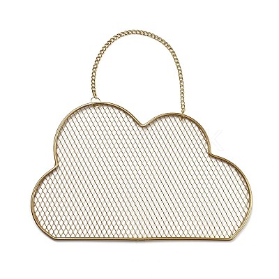 Iron Grid Shape Wall Mount Earring Display ODIS-P010-01G-1