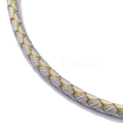 Adjustable Polyester Cord Braided Bracelets BJEW-Z085-01G-01-1