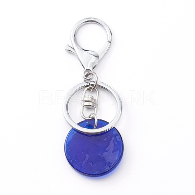 Handmade Lampwork Evil Eye Keychain KEYC-JKC00237-01-1