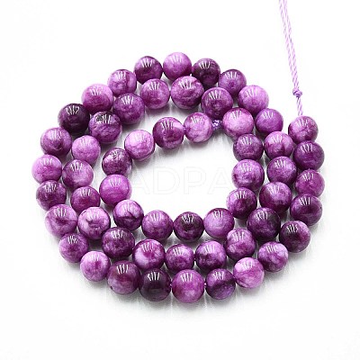 Natural Quartz Beads Strands G-N355-6mm-63-1