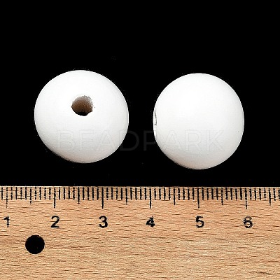 Wood Large Hole European Beads WOOD-D027-01C-1