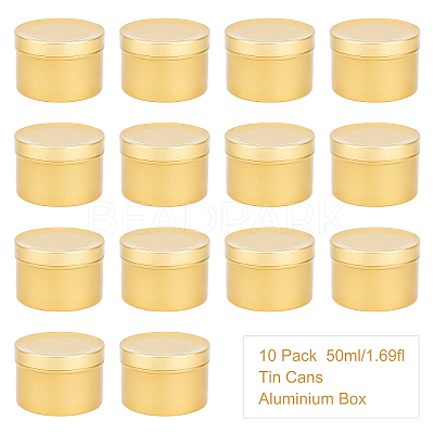 Aluminium Jar LS-CON-WH0076-76G-1