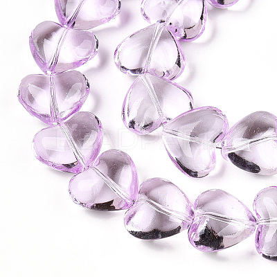 Transparency Glass Beads Strands X1-GLAA-T023-13G-1