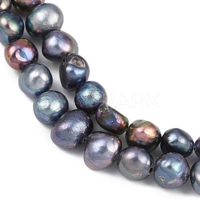 Natural Cultured Freshwater Pearl Beads Strands PEAR-P064-20A-03B-1