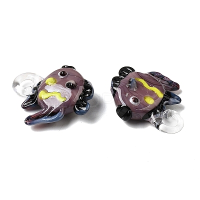 Handmade Lampwork Pendants LAMP-B035-01B-12-1