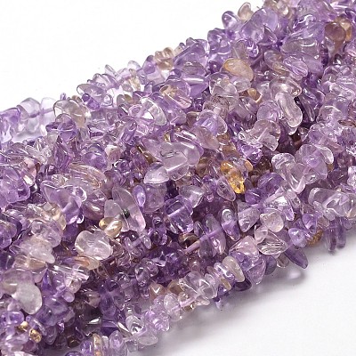 Natural Ametrine Chip Beads Strands G-E271-95-1