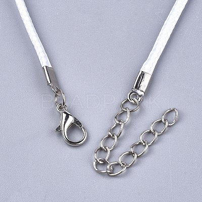 Waxed Cord Necklace Making LS-NCOR-T003-05-1