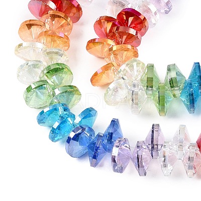 Transparent Glass Beads Strands GLAA-T023-A27-01-1