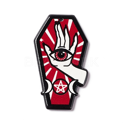 Printed Acrylic Pendants SACR-F003-01A-1