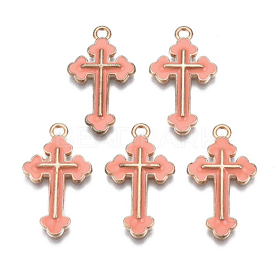 Alloy Enamel Pendants ENAM-S121-059H-1