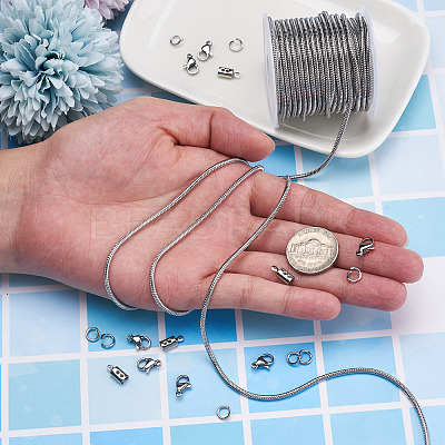 DIY Chain Necklaces Making Kits DIY-YS0001-32-1