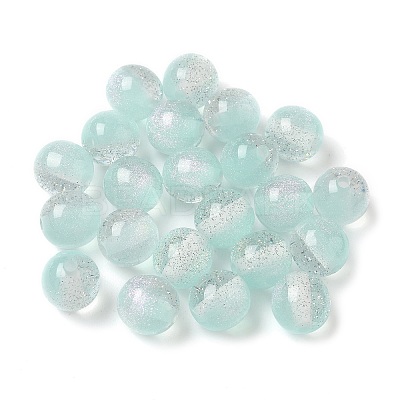 Two Tone Resin Beads LS-RESI-Q025-02B-F-1