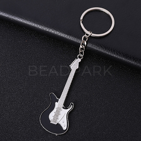Baking Paint Zinc Alloy Keychain KEYC-PW0002-060E-1